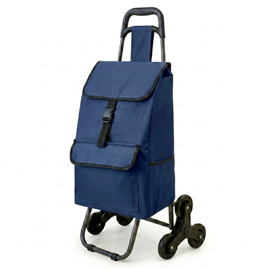 Carrello Spesa Pieghevole Saliscale 6 Ruote Carrello con ruote portatutto - Meridiana