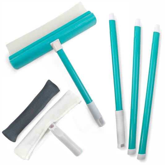 Lavavetro Silicone SMART Meridiana kit completo per pulizia senza aloni, attrezzatura per vetri e specchi.